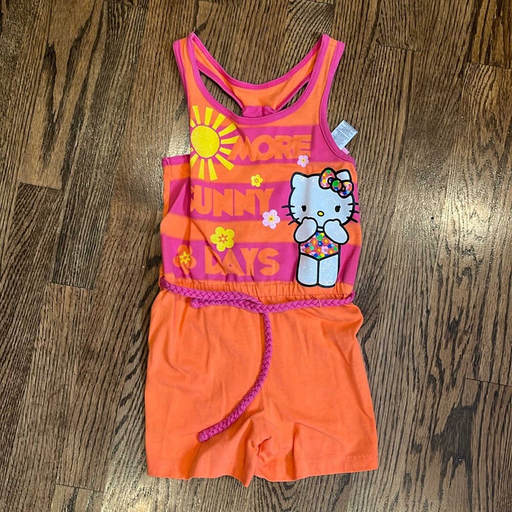 Toddler Girls Hello Kitty Romper